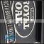 custom metal 3d aluminum embossed label badge