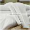 100% cotton white plain sateen hotel bed flat sheets
