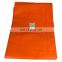 Orange sun protection water proof high quality pe tarps pe tarpaulin
