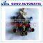 Delicate appearance pneumatic brass plumbing tee fittings