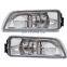 2X Clear Bumper Driving Fog Lights LH RH For 2003-2007 Honda Accord 4DR Sedan