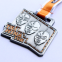 Manufacture metal paint competition medal Zinc alloy marathon medal Games medal customization