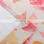 Wholesale Decorative Custom printed faux linen blackout curtain with grommets