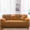High Quality 100% Polyester Spandex Stretch Couch Cover Loveseat Sofa Towel Furniture Cover Solid Slipcover Stretch