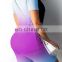 2020 New Sports 2 Piece Suit Short Sleeve Gradient Color Tie Dip Dye Workout Biker Women Two Pieces Shorts Sets Sleepwear