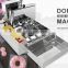 Snack machine  mini donut maker automatic with 4 rows