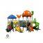 Plastic park playground equipment adventure park outdoor amusement games for kids JMQ-G027A