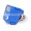 3-way full port mixing manual electric motor  valve with manual override