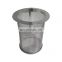304  stainless steel liquid filter element cylinder  filter screen