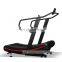 Yongwang Fitness gym cardio equipment manual resistance curved treadmill