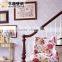 3D Stereoscopic Romantic European-style Garden Flower Non-woven Warm Living Room Bedroom TV Background Green -3d Wall Paper de