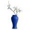 Nordic Large Blue Modern Simple Creative Hand Made Ceramic Vase For TV Bench Decor