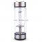 Double wall borosilicate glass drinking cup with 304 stainless steel tea filter