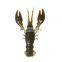 Hot sell 2.3g saltwater prawn shrimp fishing lure luminous soft shrimp bait
