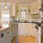 Complete prefab cupboards white stock kitchen cabinet packages