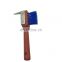 New Metal Equipment Hook Cleaning Tool Long Handle Shoe Wooden Horse Hair Body Brush