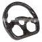 100% real carbon fiber steering wheel, custom all in one carbon steering wheel 350mm