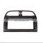 Carbon Fiber Style Car Interior ABS Navigation Screen Frame Trim Sticker For Jaguar XE XEL F-Pace f pace X761 Car Accessories