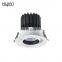 HUAYI High Quality Simple Style Aluminum Adjustable Angle Pc Cob 12 20 30 W Indoor Hotel Recessed Led Spotlight