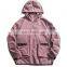 two side pocket pull over fashion thick cut and sew half zip up hoodies