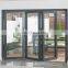 balcony exterior double glazed folding glass hardware bifold door pakistan