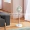 New coming 2022  flexible 10000mah rechargeable battery dc pedestal fan with remote control