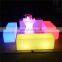 remote control RGB LED furniture swimming pool table and chair as seen on TV