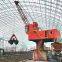 16t Fixed Lattice Boom Dock Crane Equip with Grab for Loading Bulk Cargo