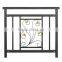 GYD-15B076 Customed wrought iron indoor balcony railingg designs