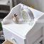 2016 Zakka practical white wooden storage box cosmetic case