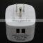 Fast Delivery ROHS CE Approved US Japan Type B Mexico Columbia Central And South America to Universal EU UK US AU Travel Adapter