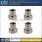 high quality precision machining car parts stainless steel flange guide bushing