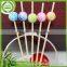 Welcome Wholesales environmental hosen fruit cocktail bamboo picks