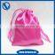 2016 personalized Satin drawstring bag for menstrual cups