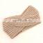 Europe and America Hot Selling Fashion Trendy Lady Girls Plain Sports Knitted Headband