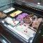 Ice cream food trolley freezer