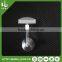 Wire form spring clip with adhesive round base