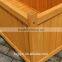 outdoor wooden large chinese garden pots