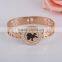 New Fashion Lucky Horse Female Bangle rose gold bracelet For Women