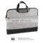 Customized Logo Soft Felt Laptop Sleeve With Handle And Zippers Close