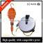 Retractable Cord reel With Work Light,Metal Cage Work Light Reel