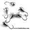 Best quality different types fishing tungsten ice jig