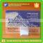 Transparent clear plastic PVC printing business card