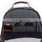 2015 fashion waxed canvas camera backpack