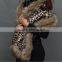 Promotion price keep warm winter waistcoat woman fake fur Leopard sexy lady shawls