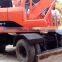 south korea made used doosan DH150 wheel excavator in china