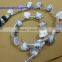 Dendrite Opal Faceted 6*6 mm 35 Cts Trillion Side Drilled 6 Inches Strand Length Natural Loose Gemstones