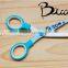 5" Good Quality Colourful Soft Handle Student Scissors BD-S1643