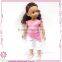 18 inch DIY girl doll with clothes lovely baby toy doll for kids
