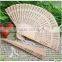 20cm sandal wood fan packed in white box